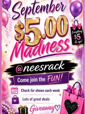 September $5.00 Madness @ neesrack